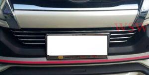 Накладки в решетку переднего бампера хромированные для Toyota Fortuner Suv 2015-